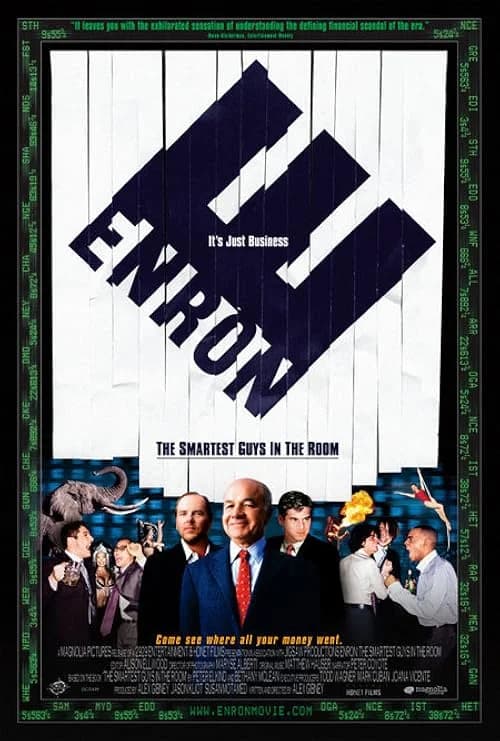Enron: The Smartest Guys in the Room film posteri