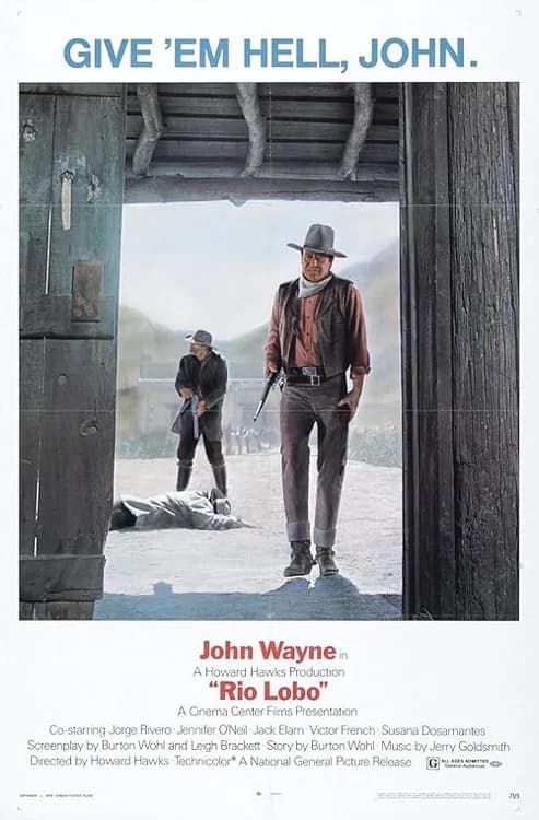 Rio Lobo film posteri