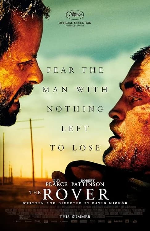 The Rover film posteri